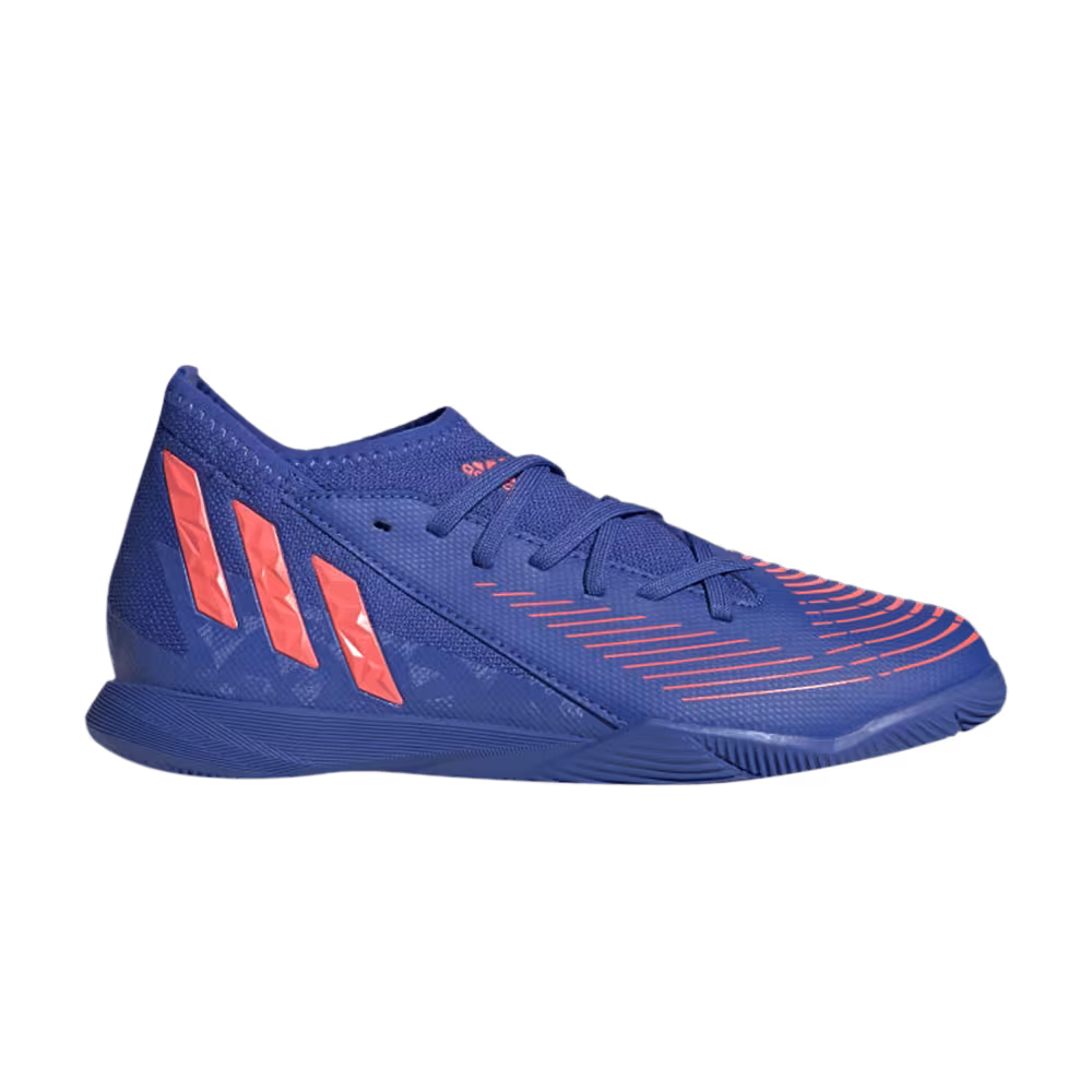 Adidas Predator Edge.3 IN J Hi-Res Blue Turbo