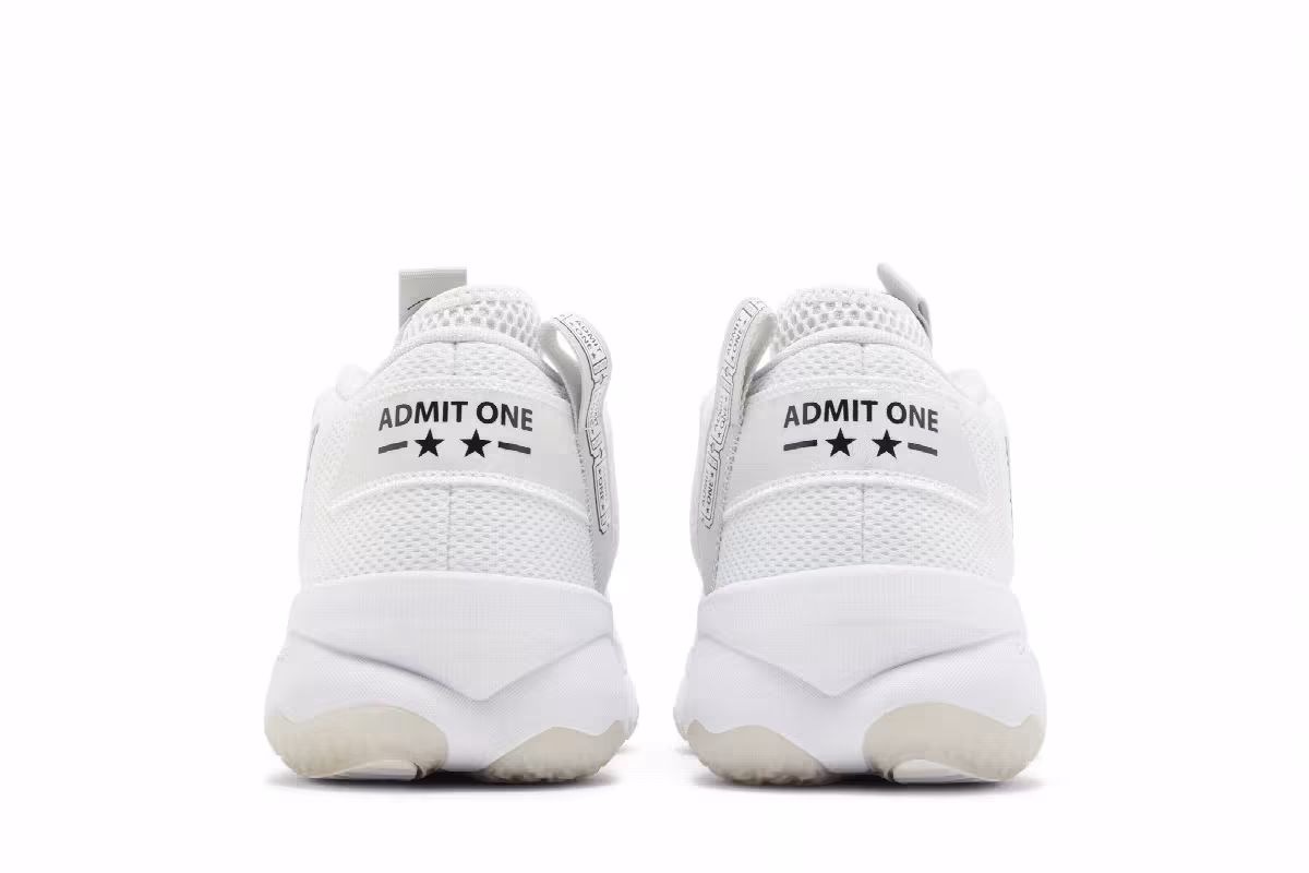 adidas Dame 8 Admit One - Cloud White, view 7