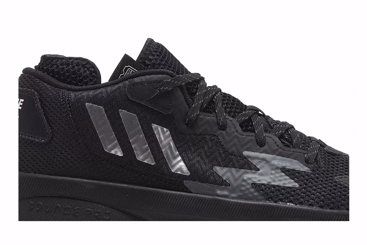 adidas Dame 8 Admit One - Core Black, view 3