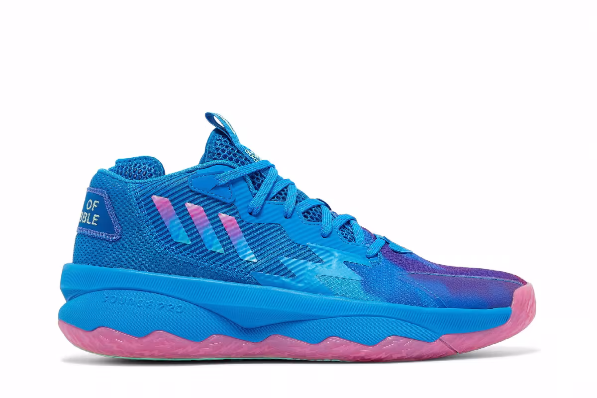 adidas Dame 8 Battle Of The Bubble, view 2