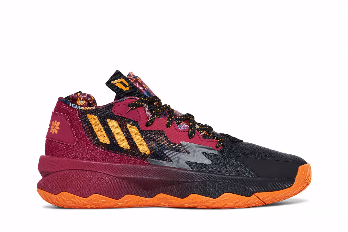 adidas Dame 8 Chinese New Year, view 2