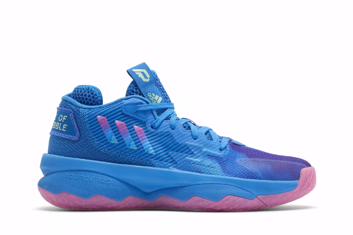 Adidas Dame 8 J Battle Of The Bubble, view 2