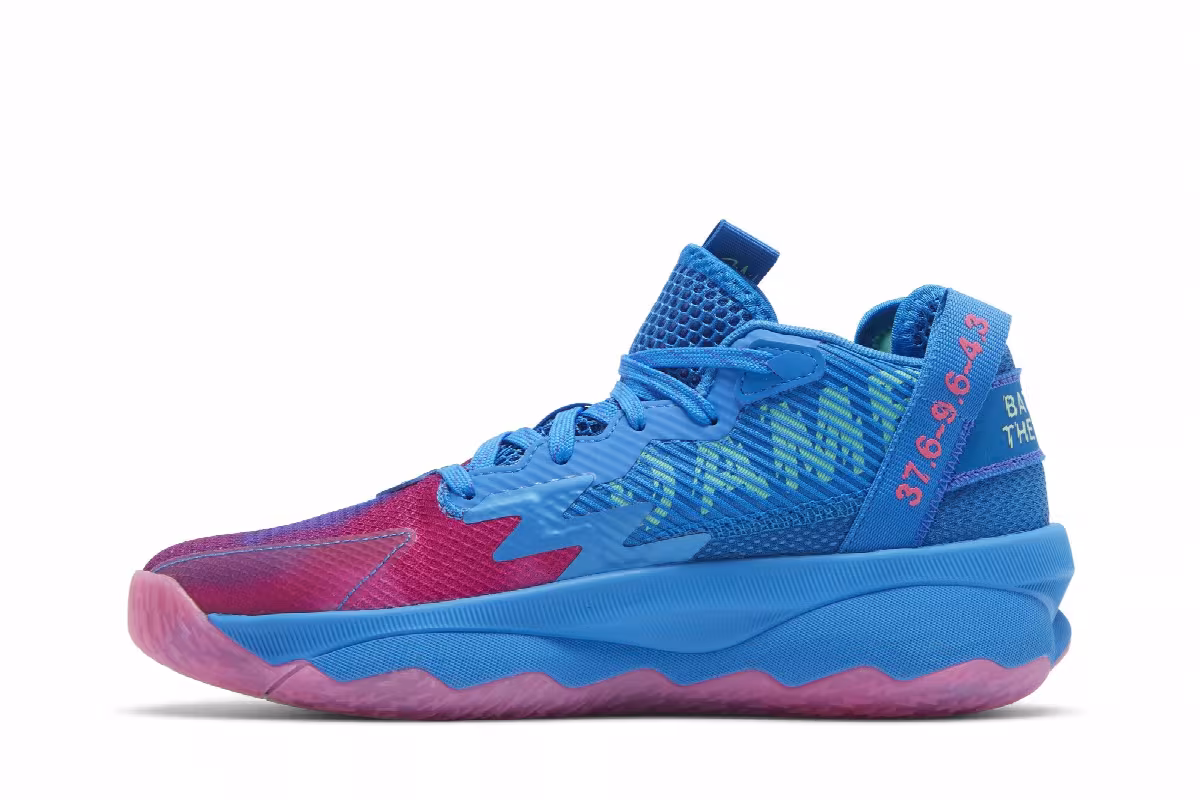 Adidas Dame 8 J Battle Of The Bubble, view 4