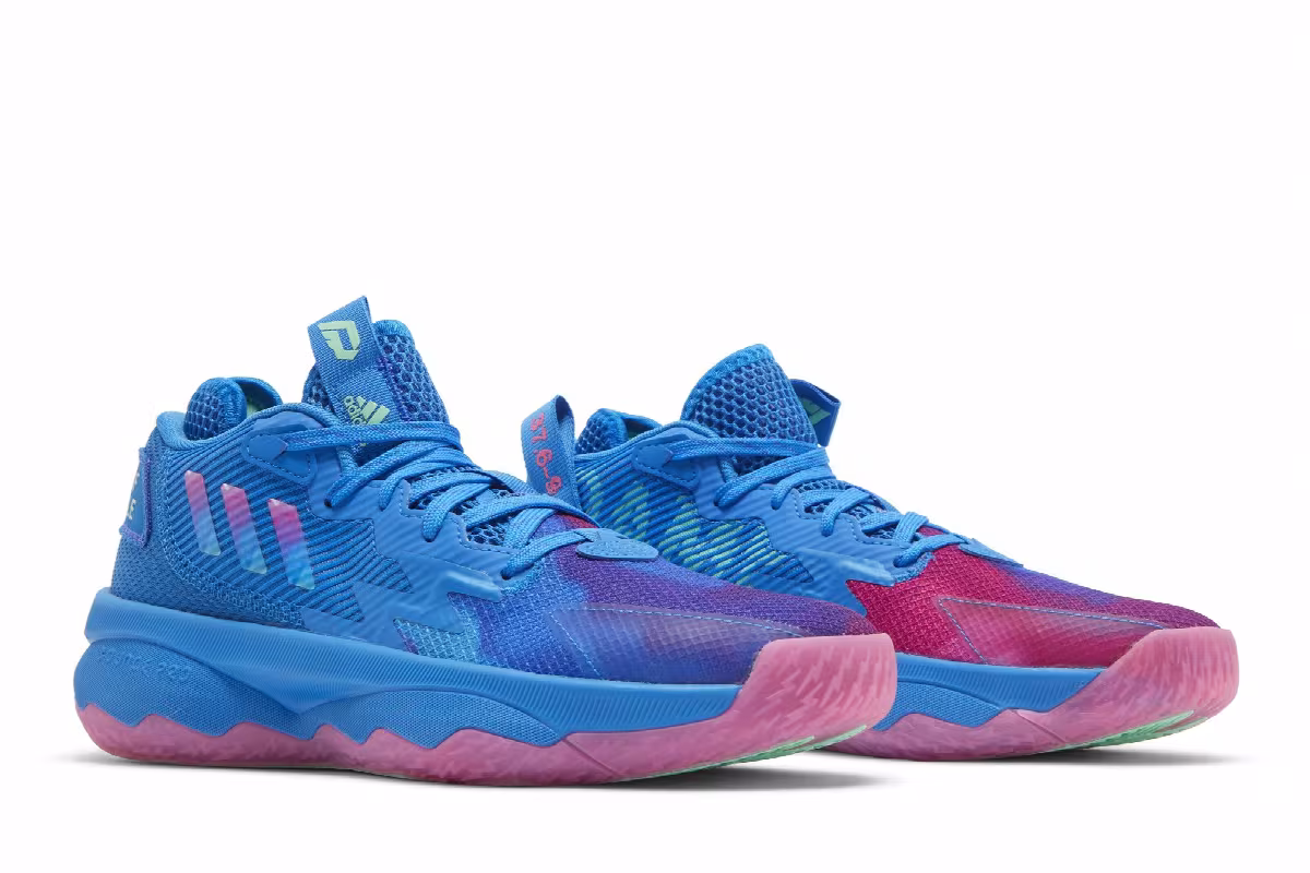 Adidas Dame 8 J Battle Of The Bubble, view 9