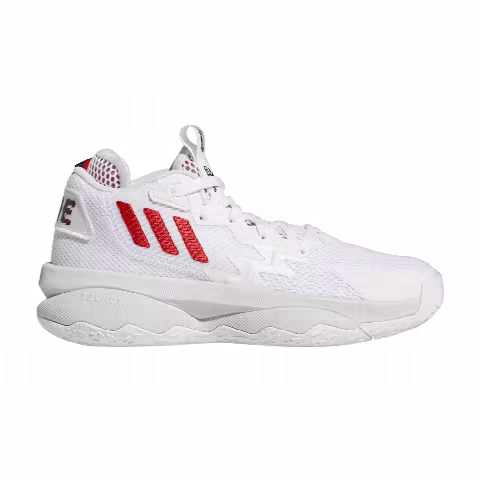 Adidas Dame 8 J 'Dame Time - White Vivid Red'
