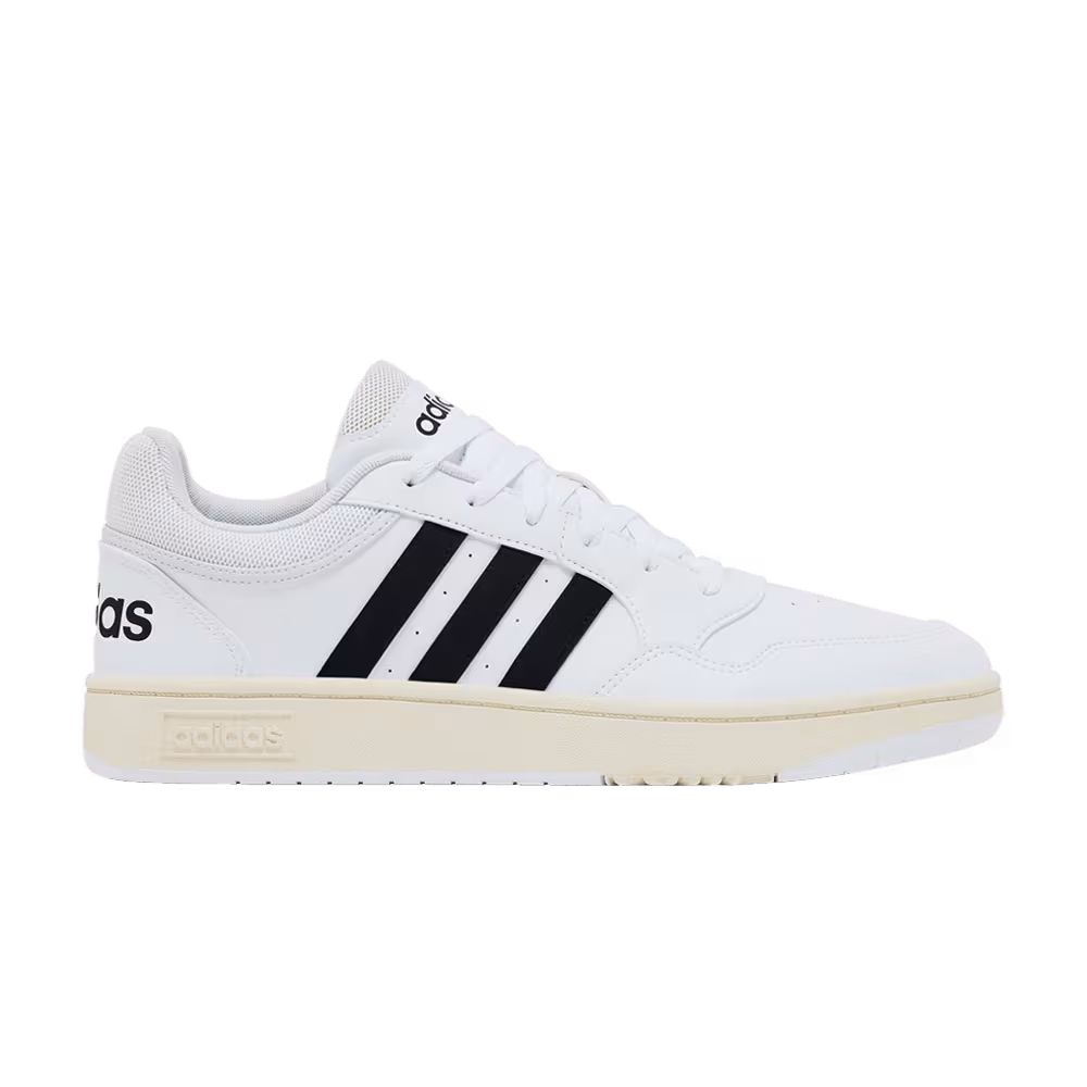 adidas Hoops 3.0 Low White Black