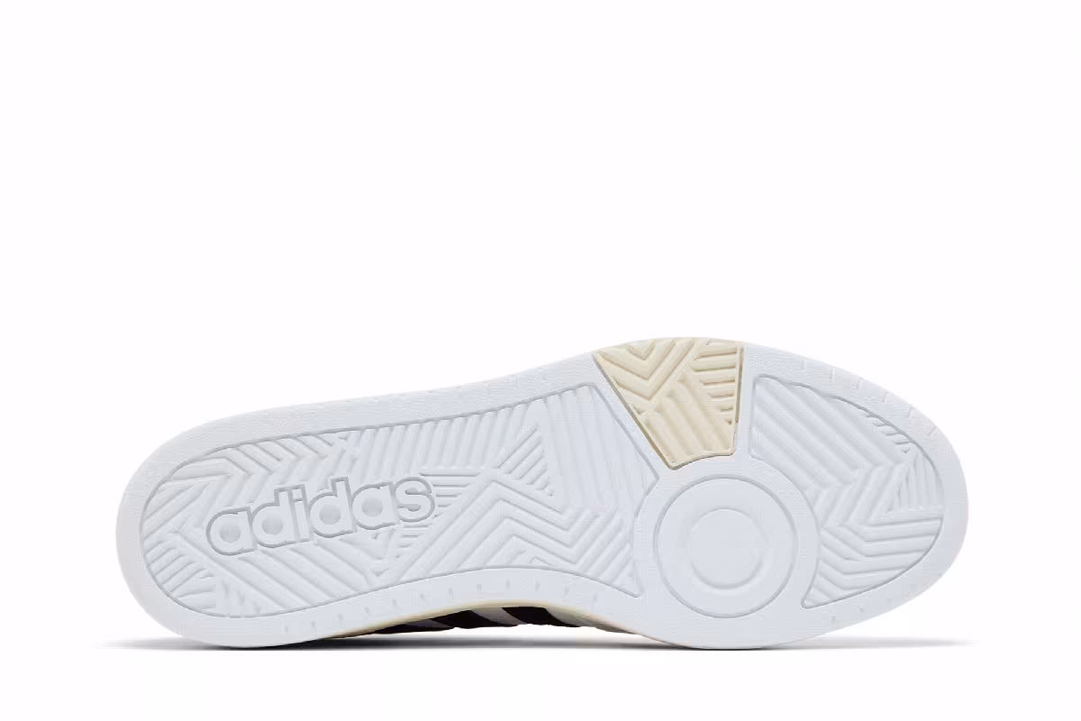 adidas Hoops 3.0 Low White Black, view 5