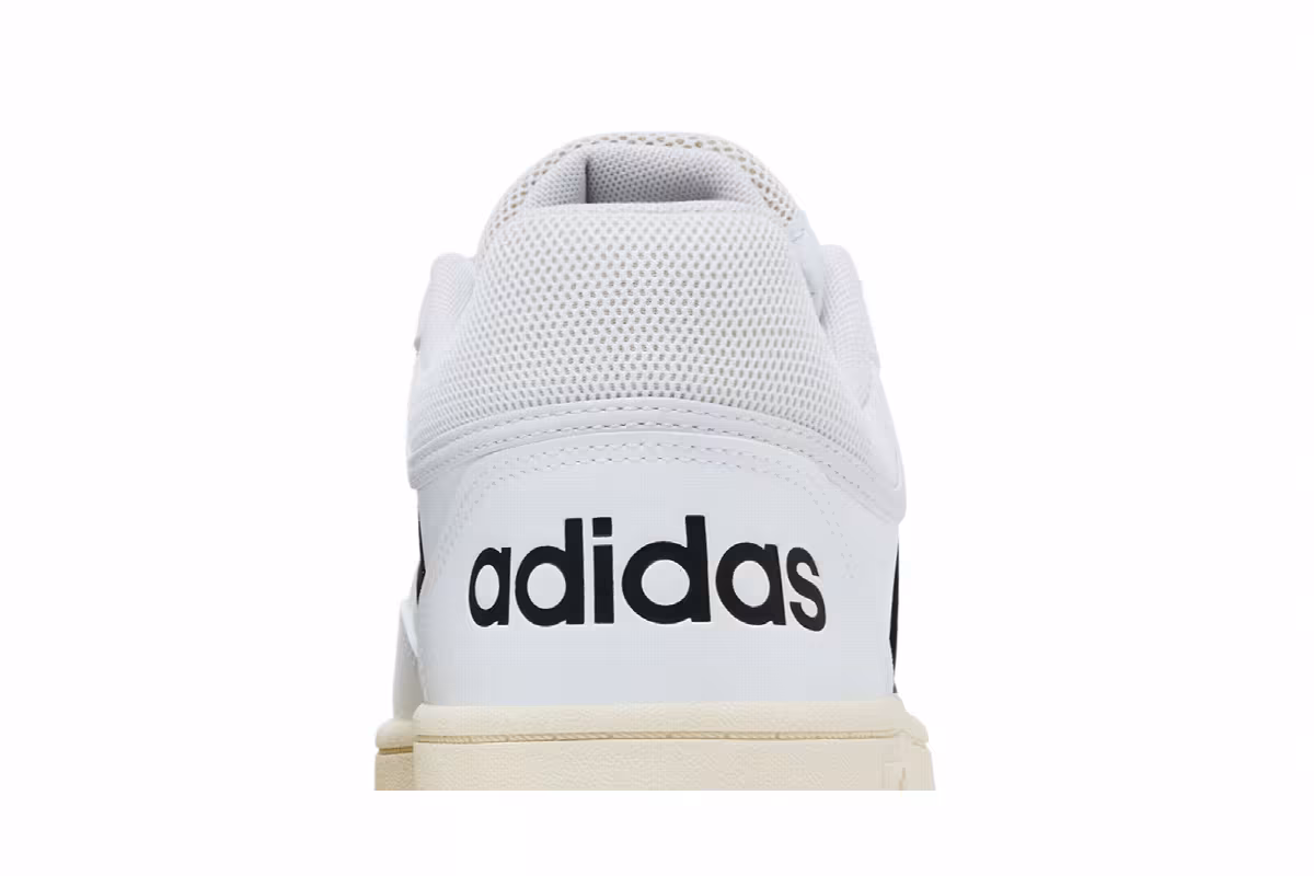 adidas Hoops 3.0 Low White Black, view 8