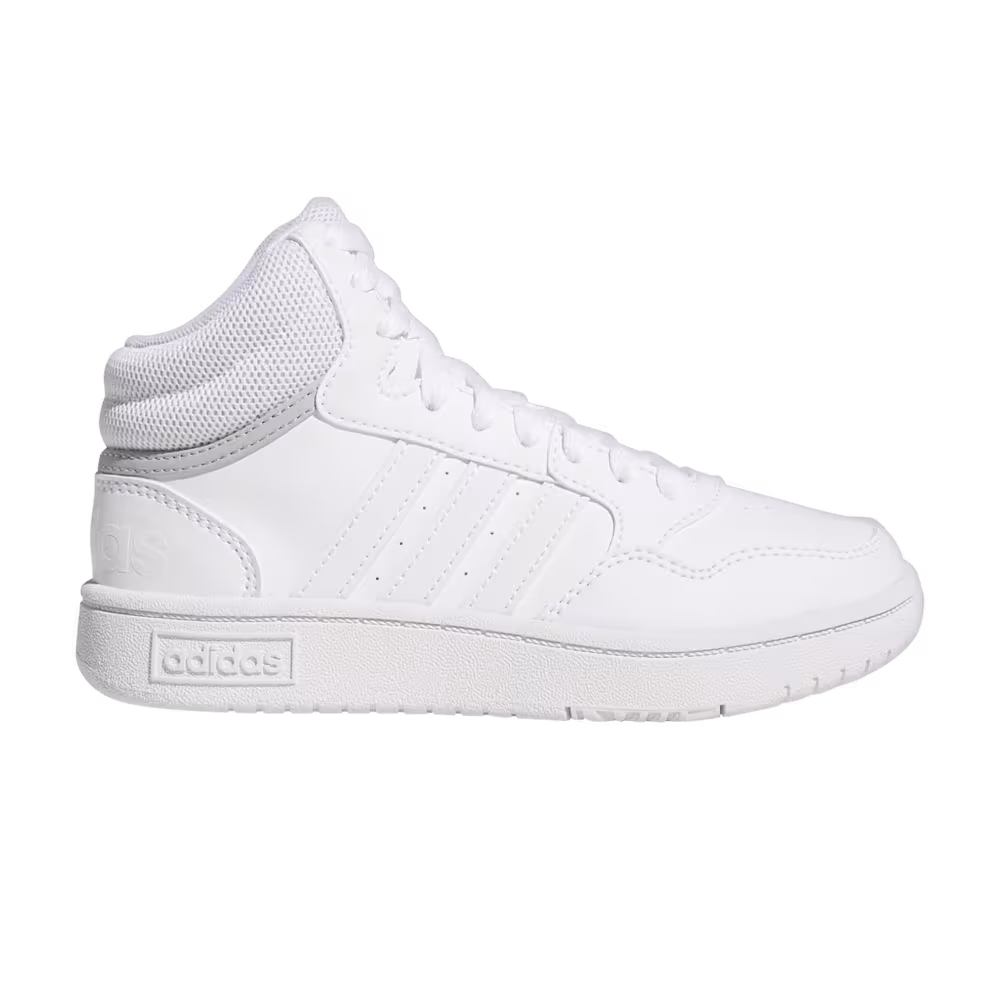 Adidas Hoops Mid J White Grey