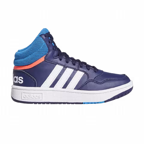 Adidas Hoops Mid J 'Dark Blue Turbo'