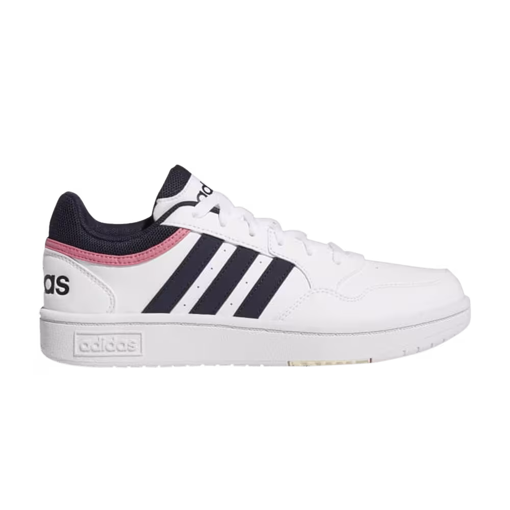 Adidas Women's Hoops 3.0 Low White Legend Ink
