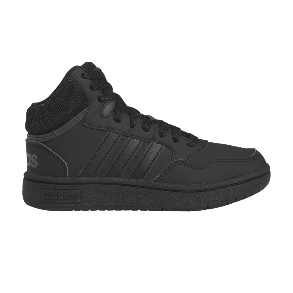 Adidas Hoops Mid J Black Grey