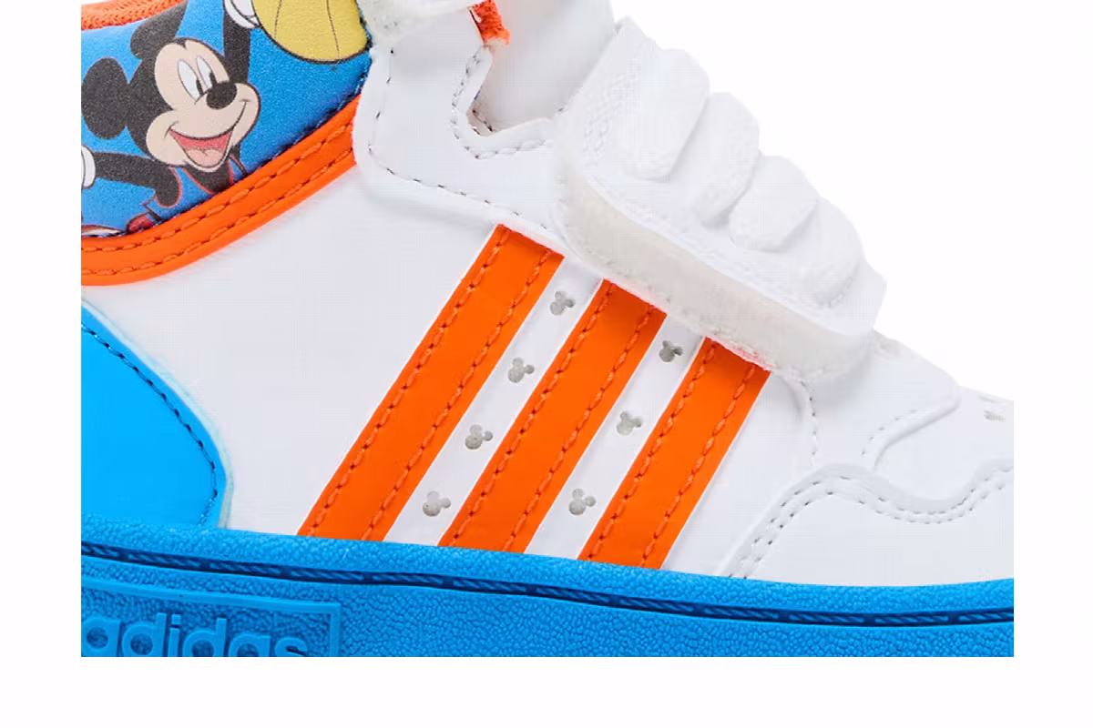 Disney x adidas Hoops 3.0 Mid I Mickey Mouse, view 3