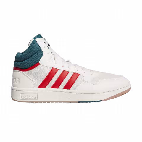 Adidas Hoops 3.0 Mid 'White Vivid Red'