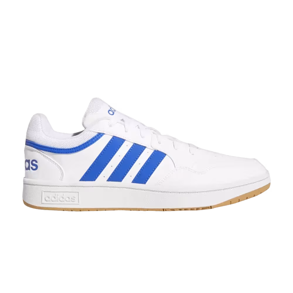 adidas Hoops 3.0 Low White Royal Blue