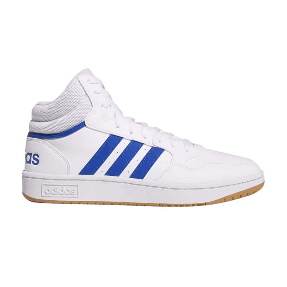 Adidas Hoops 3.0 Mid White Royal Blue Gum