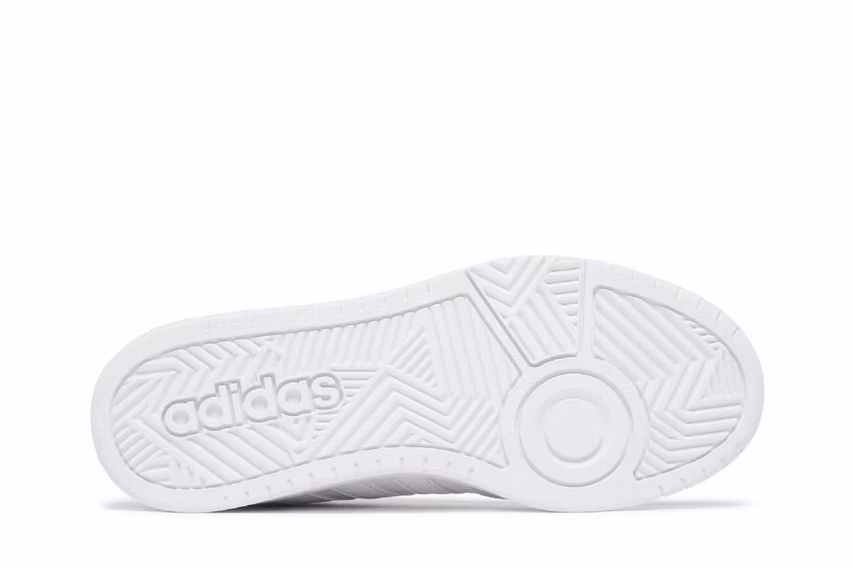 Adidas Women's Hoops 3.0 Mid White Dash Grey, view 5