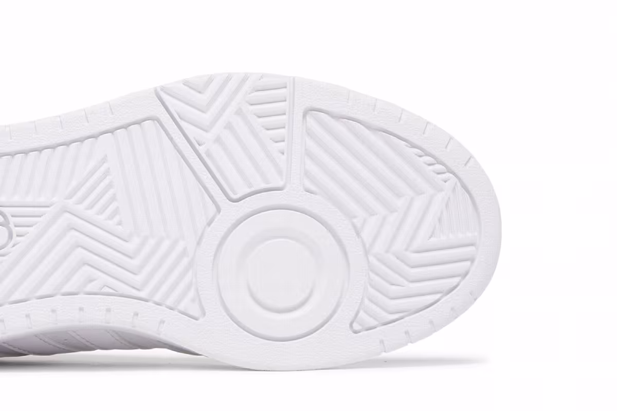 Adidas Women's Hoops 3.0 Mid White Dash Grey, view 6