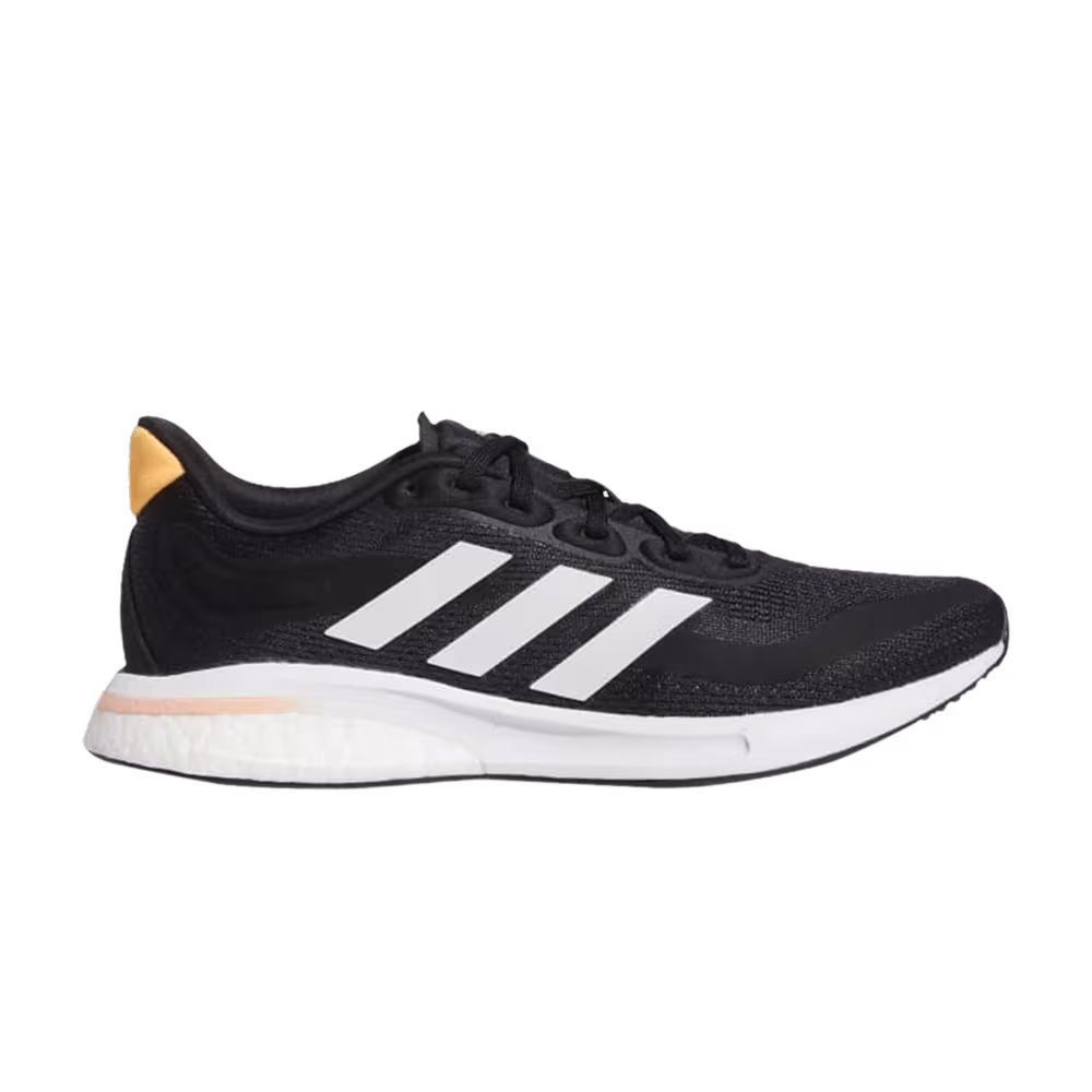 Adidas Women's Supernova Black Light Flash Orange