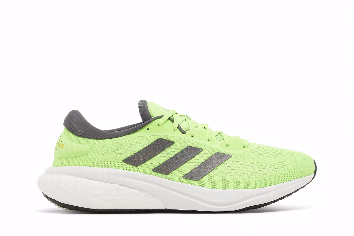 Adidas Supernova 2 Solar Green Grey, view 2