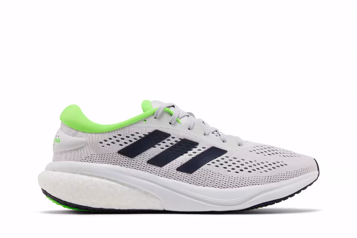 adidas Supernova 2 Dash Grey Solar Green, view 2