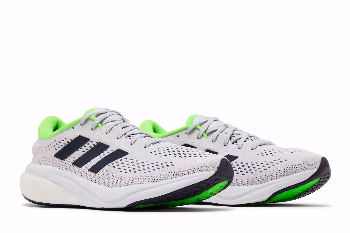 adidas Supernova 2 Dash Grey Solar Green, view 9