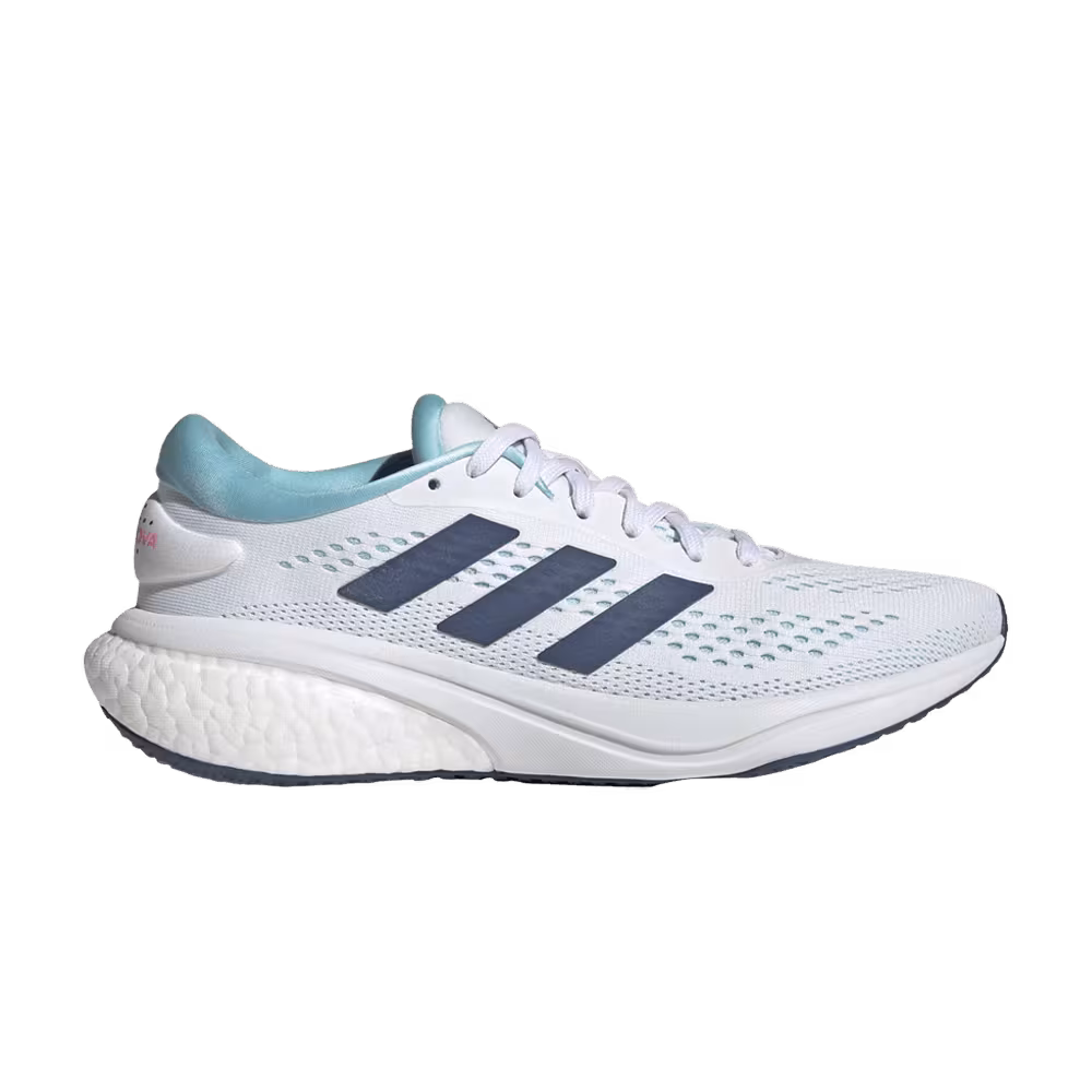 adidas Women's Supernova 2 White Bliss Blue