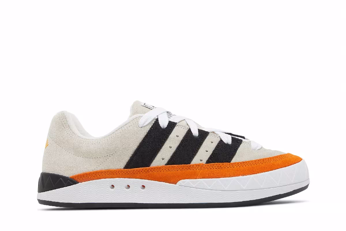 Human Made x adidas Adimatic Off White Core Black, view 2
