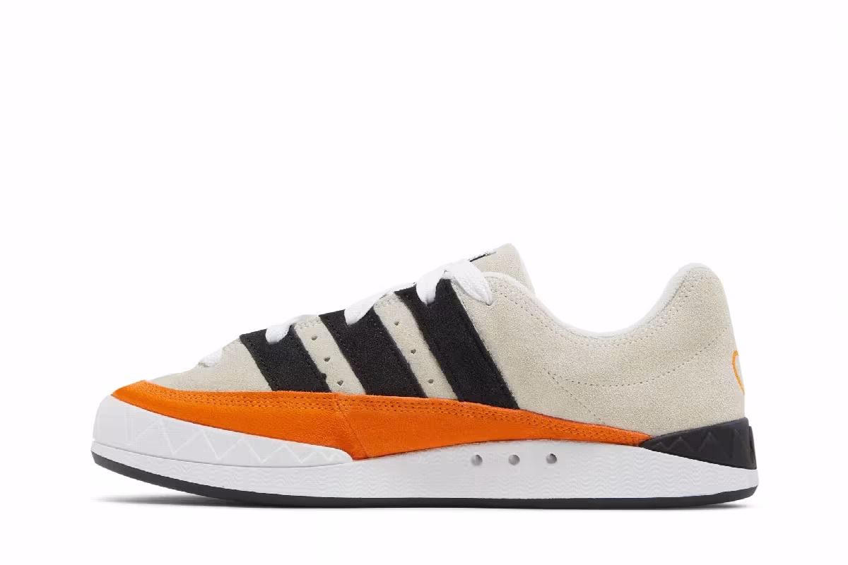 Human Made x adidas Adimatic Off White Core Black, view 4
