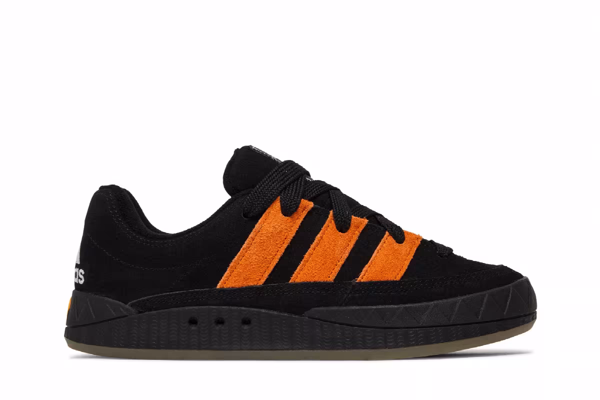 Jamal Smith x adidas Adimatic Black Orange Rush, view 2