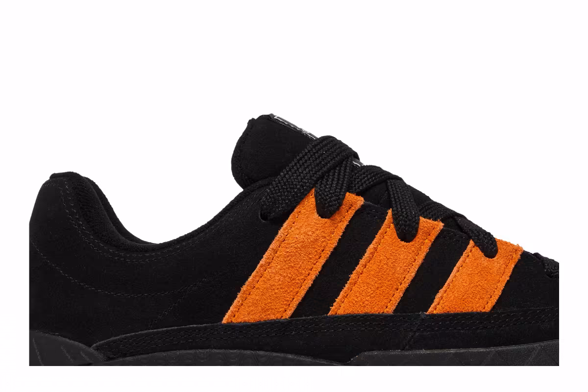 Jamal Smith x adidas Adimatic Black Orange Rush, view 3