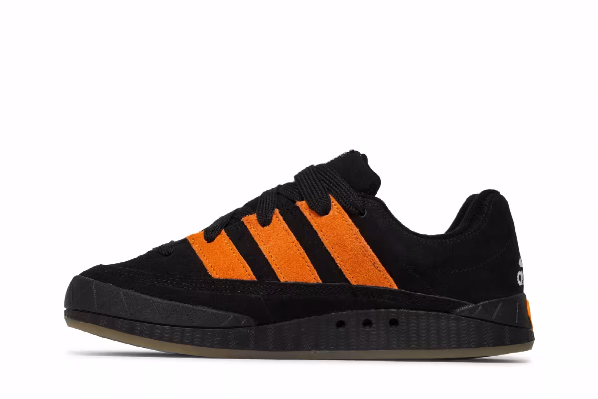 Jamal Smith x adidas Adimatic Black Orange Rush, view 4