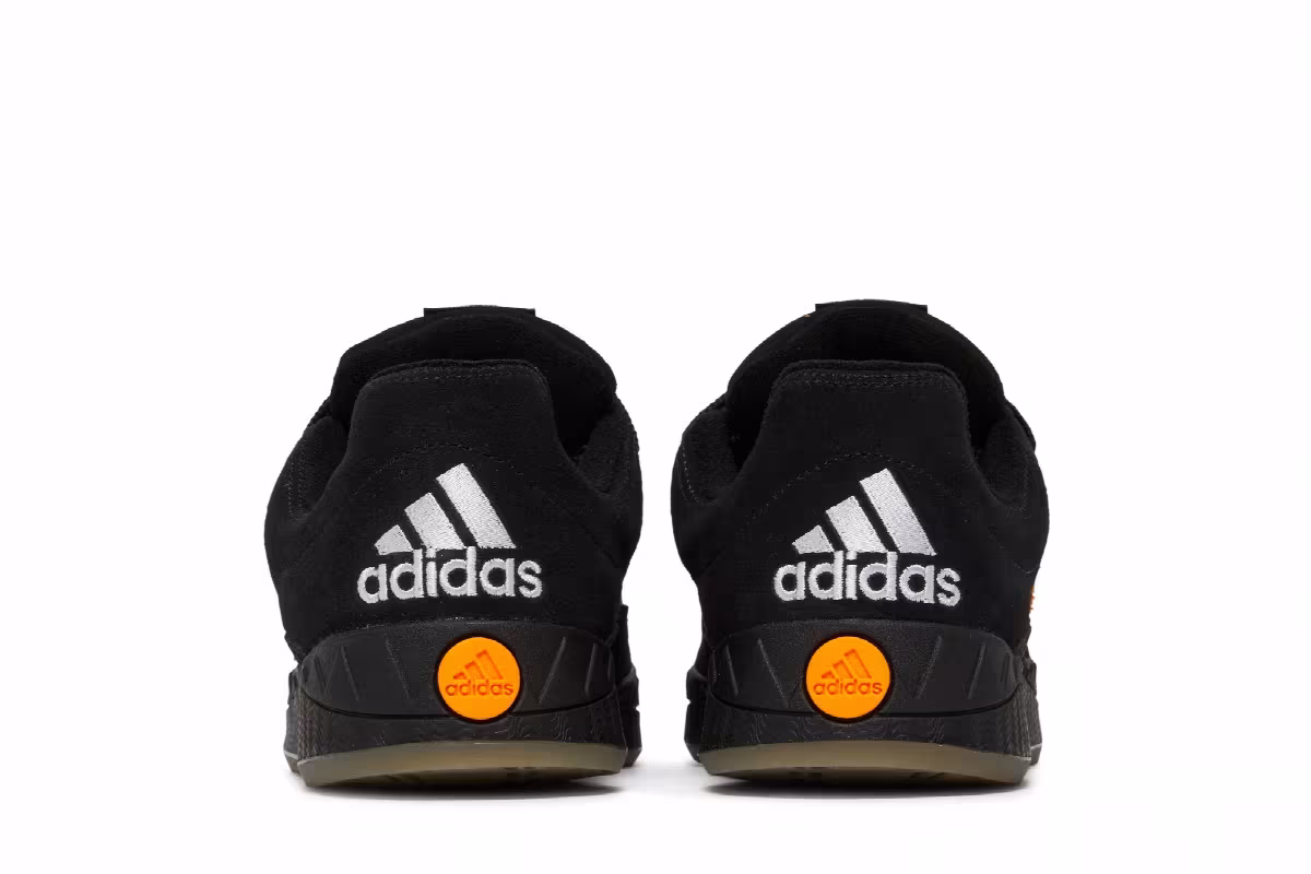 Jamal Smith x adidas Adimatic Black Orange Rush, view 7