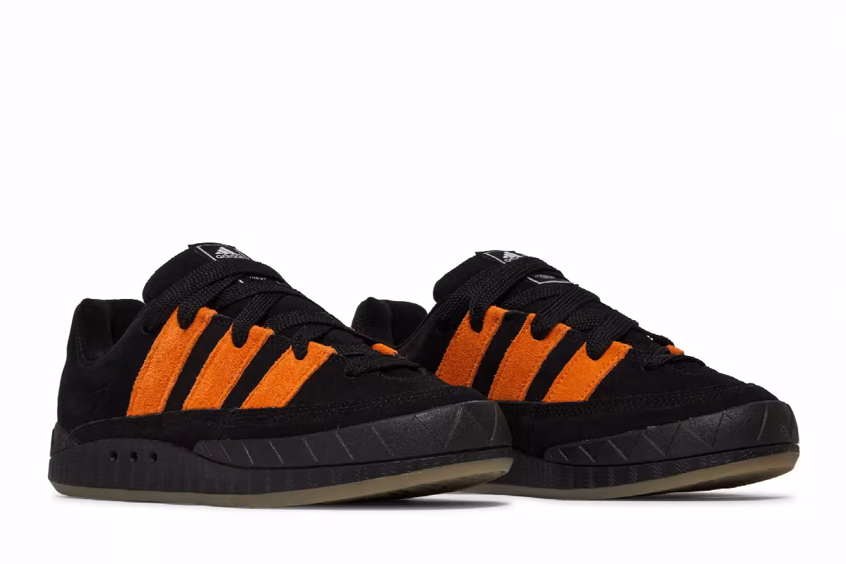 Jamal Smith x adidas Adimatic Black Orange Rush, view 9