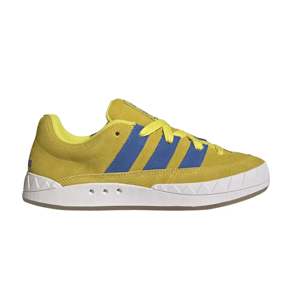 adidas Adimatic Bright Yellow Blue