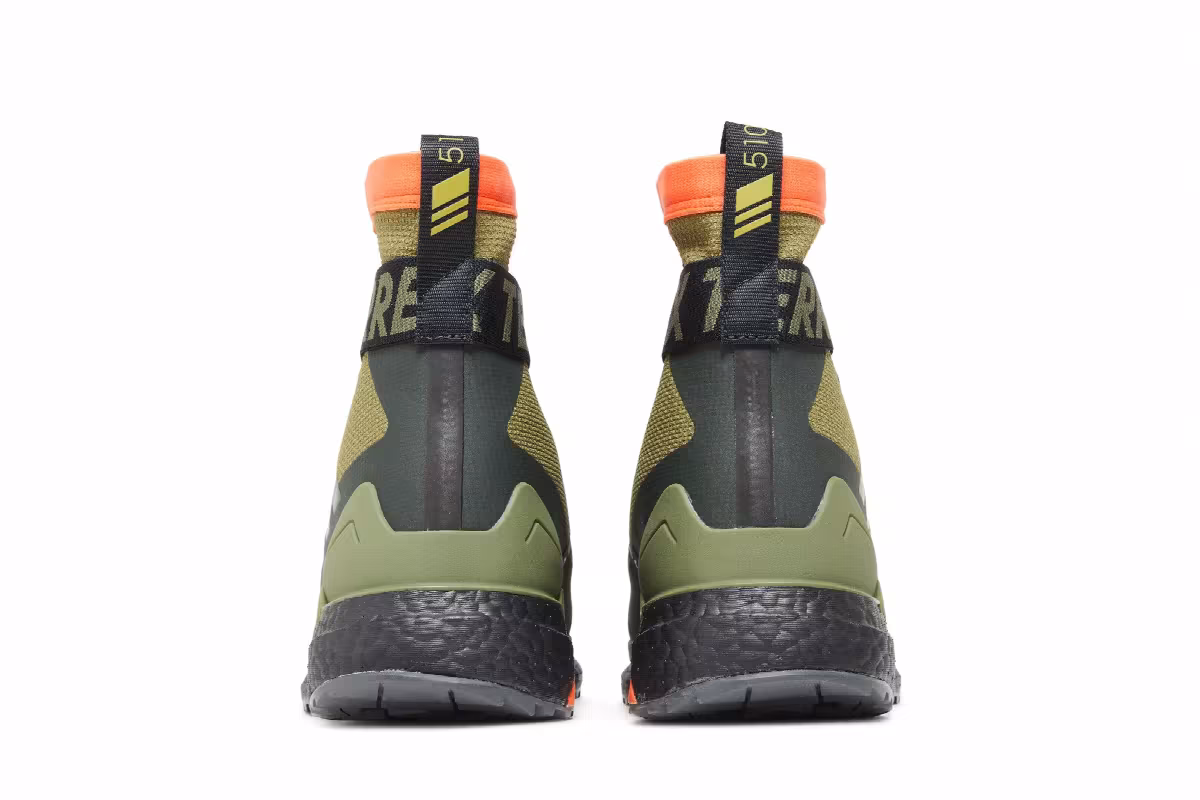 adidas Terrex Free Hiker Cold.RDY Focus Olive Impact Orange, view 7