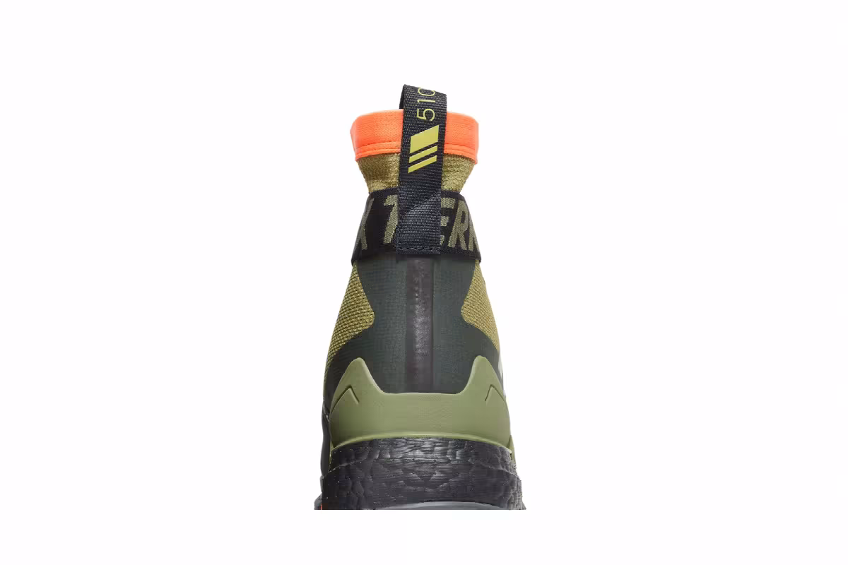 adidas Terrex Free Hiker Cold.RDY Focus Olive Impact Orange, view 8