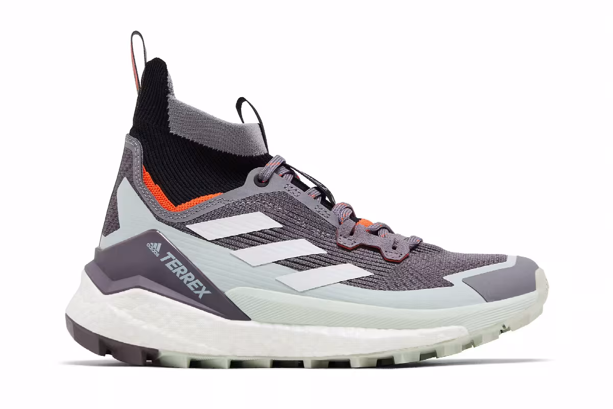 Adidas Women's Terrex Free Hiker 2 Trace Grey Crystal White, view 2