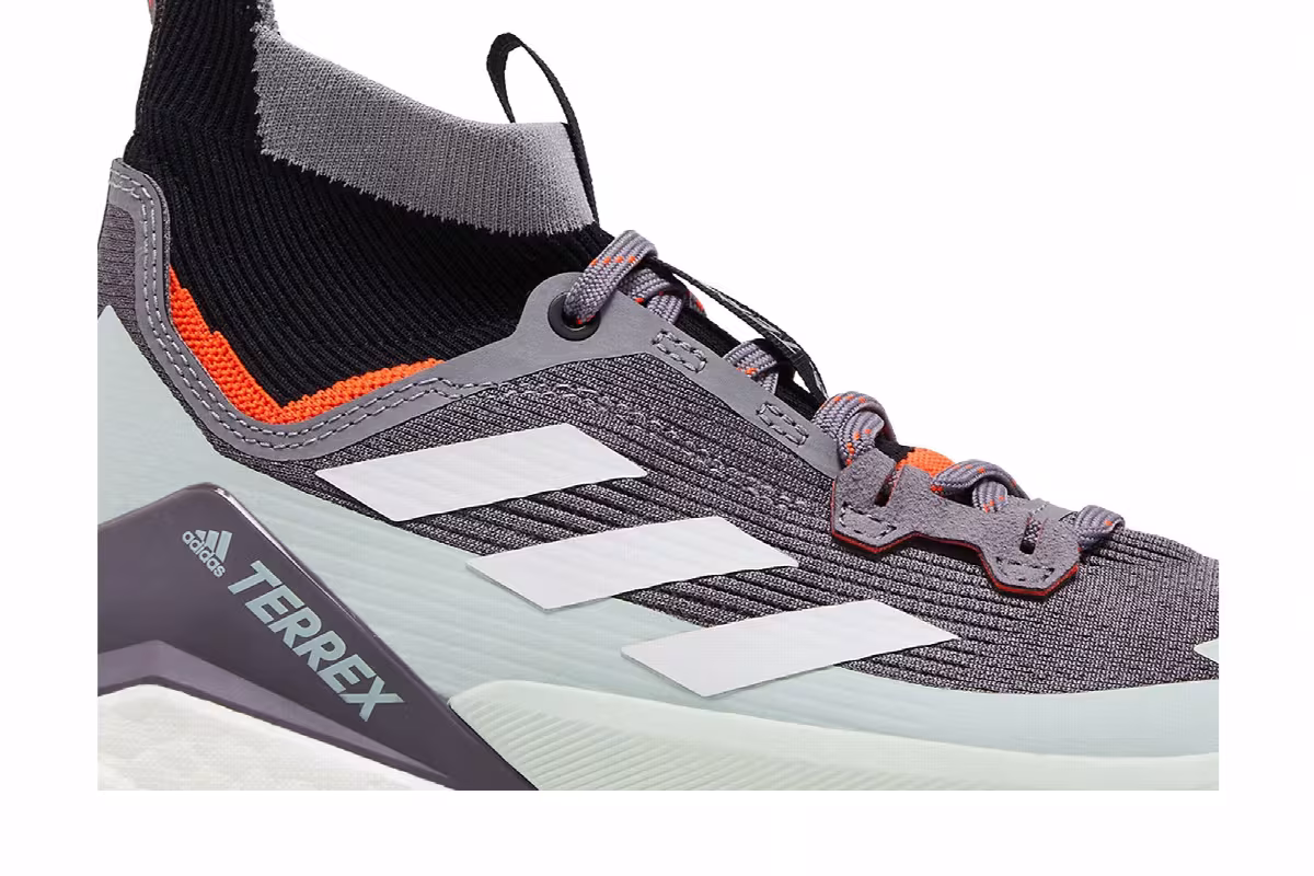 Adidas Women's Terrex Free Hiker 2 Trace Grey Crystal White, view 3