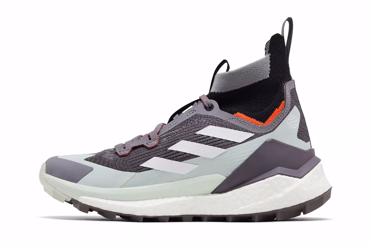 Adidas Women's Terrex Free Hiker 2 Trace Grey Crystal White, view 4