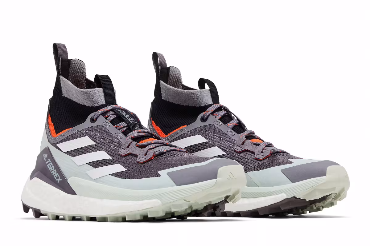 Adidas Women's Terrex Free Hiker 2 Trace Grey Crystal White, view 9