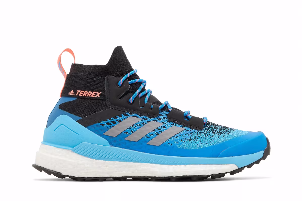 adidas Terrex Free Hiker Primeblue Black Blue Rush, view 2