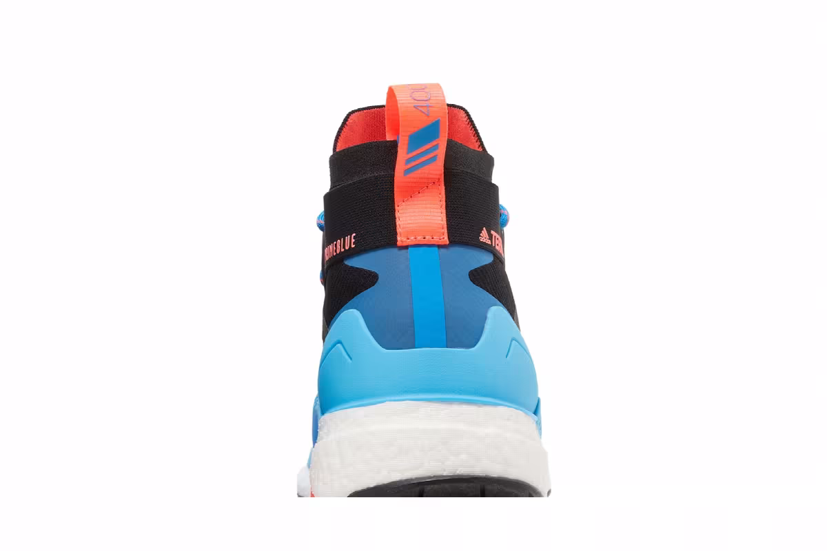 adidas Terrex Free Hiker Primeblue Black Blue Rush, view 8