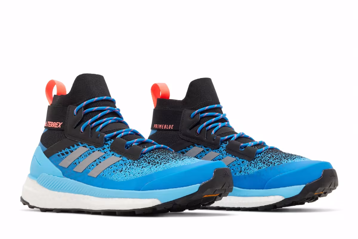adidas Terrex Free Hiker Primeblue Black Blue Rush, view 9