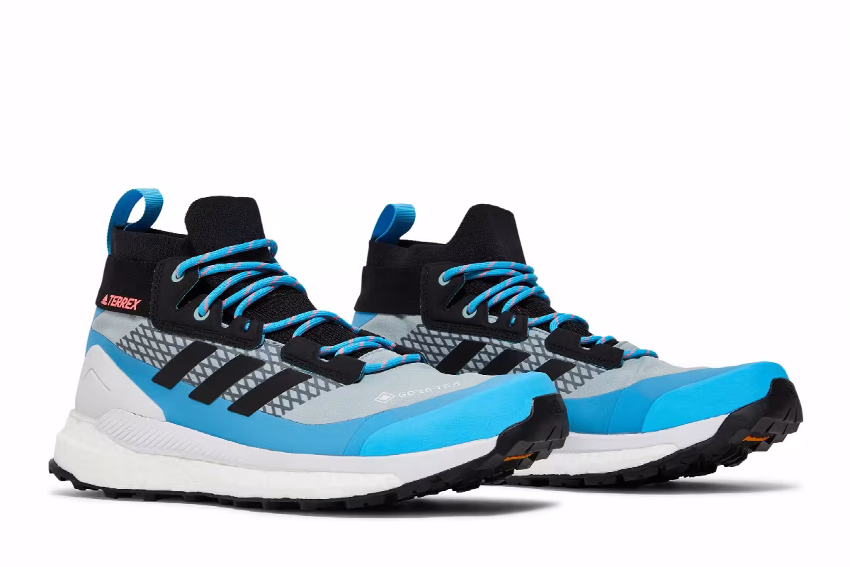 Adidas Women's Terrex Free Hiker GTX Grey Sky Rush, view 9