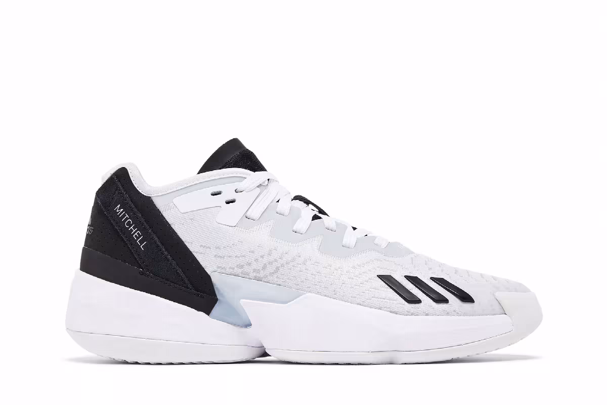 adidas D.O.N. Issue #4 White Grey, view 2