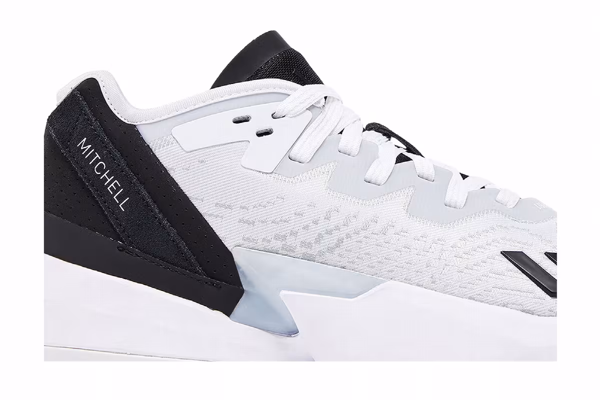 adidas D.O.N. Issue #4 White Grey, view 3
