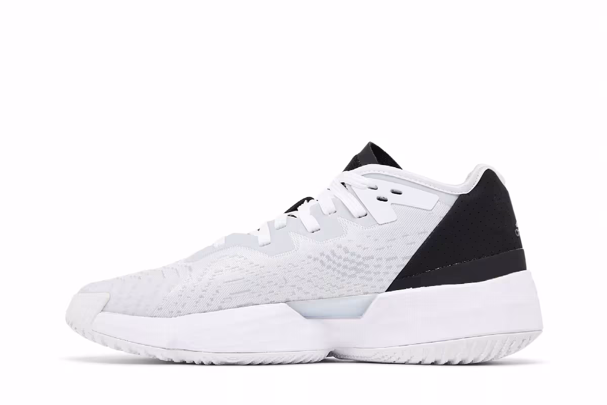 adidas D.O.N. Issue #4 White Grey, view 4