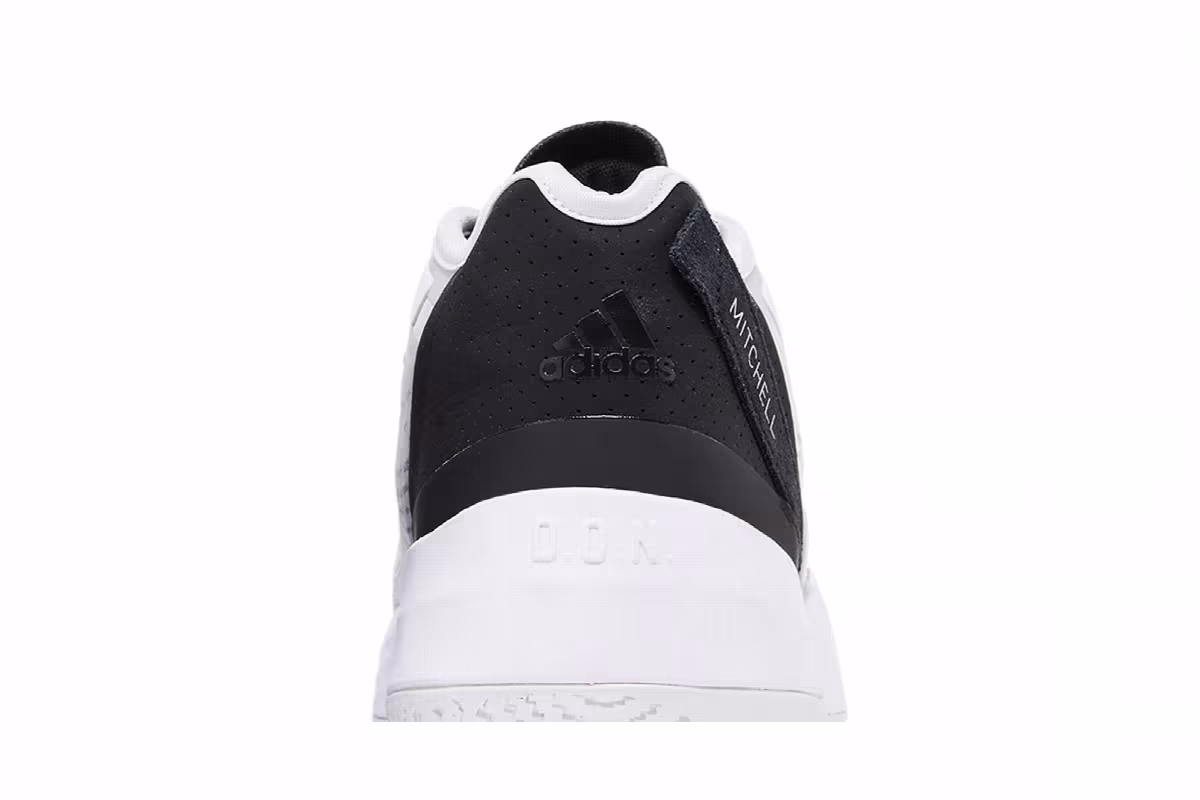 adidas D.O.N. Issue #4 White Grey, view 8