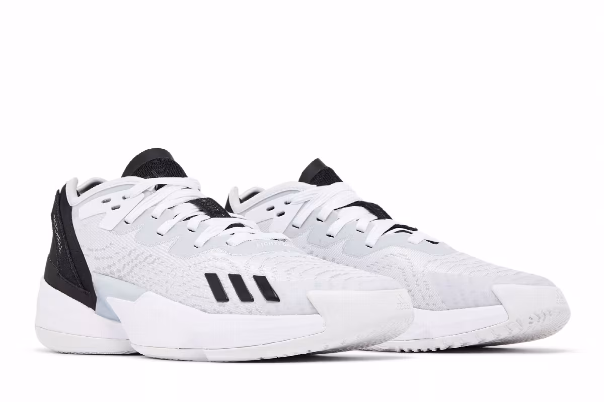 adidas D.O.N. Issue #4 White Grey, view 9